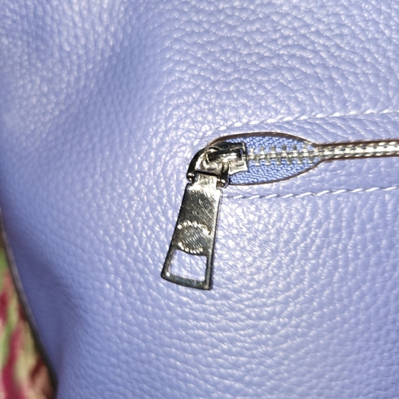 Coach Periwinkle ABBY Leather Shoulder Bag - Picture 9 of 15